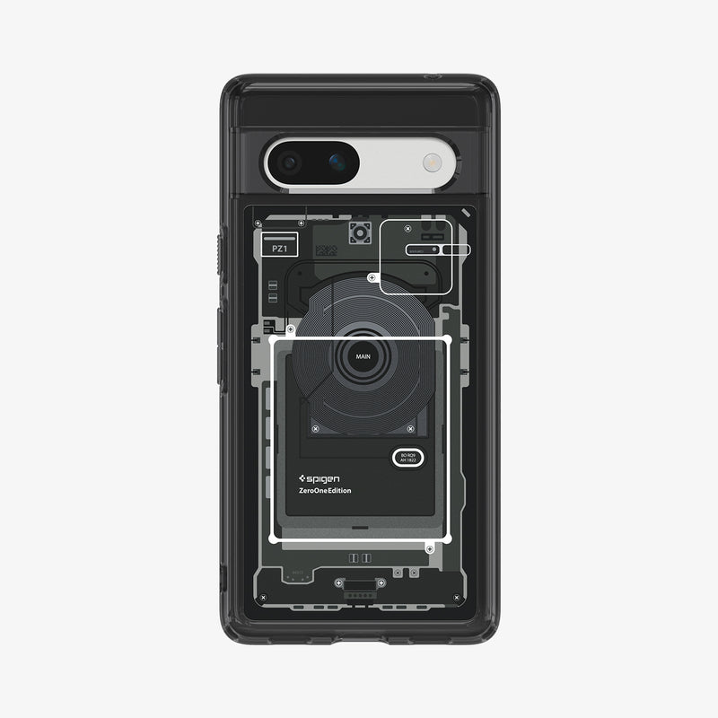 Spigen Ultra Hybrid Designed for Pixel 7a Case (2023) - Matte Black