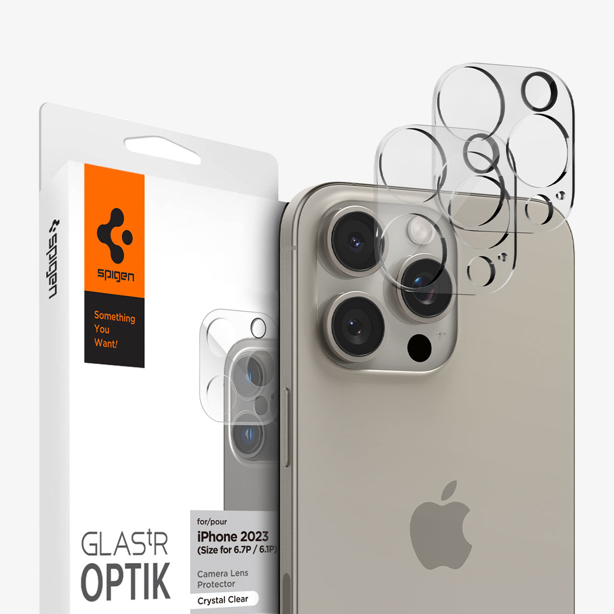 Funda Spigen para iPhone 15 Pro Max - Crystal Hybrid ACS06450