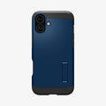 ACS08217 - iPhone 16 Case Tough Armor AI (MagFit) in Navy Blue