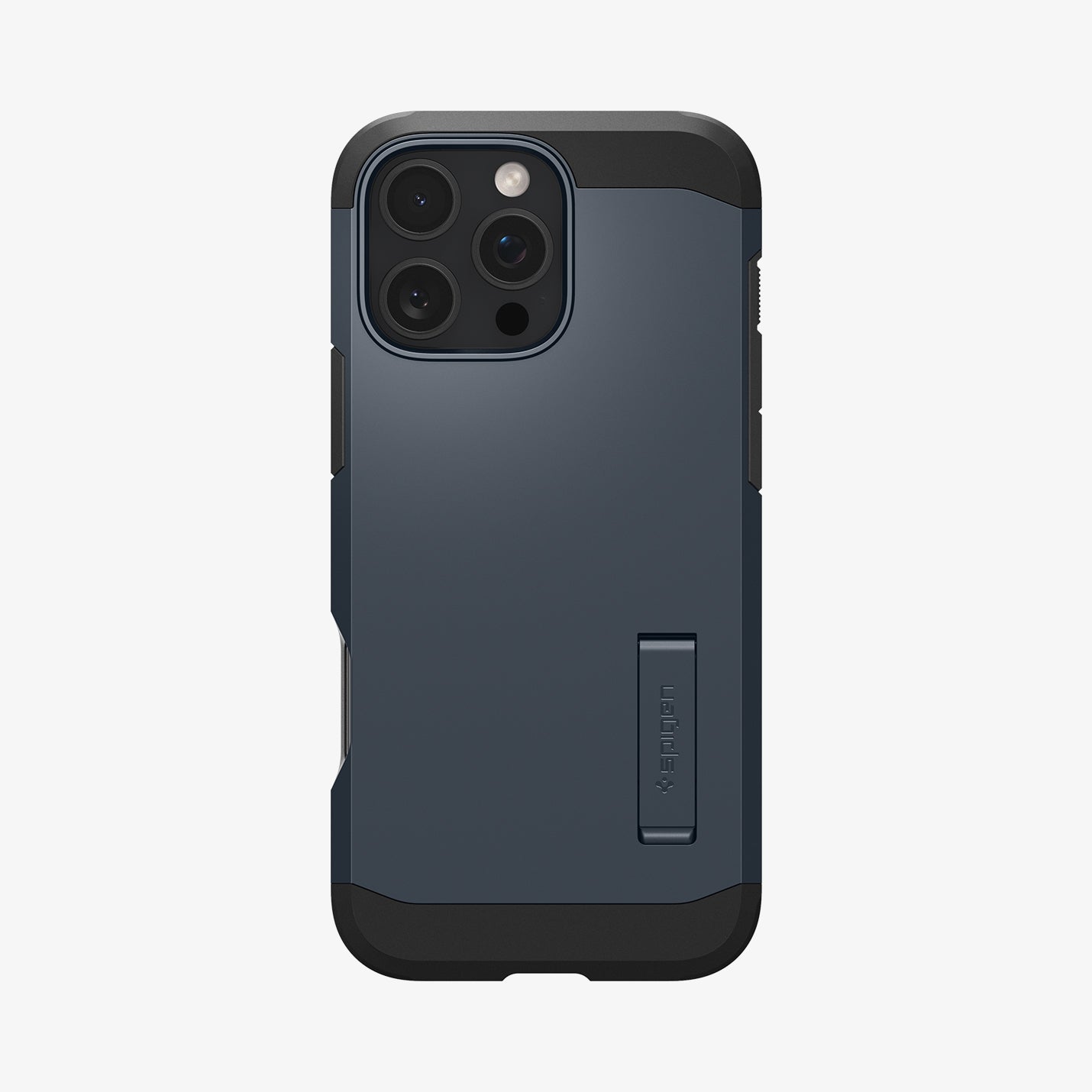 ACS08014 - iPhone 16 Pro Max Case Tough Armor AI (MagFit) in Metal Slate showing the back