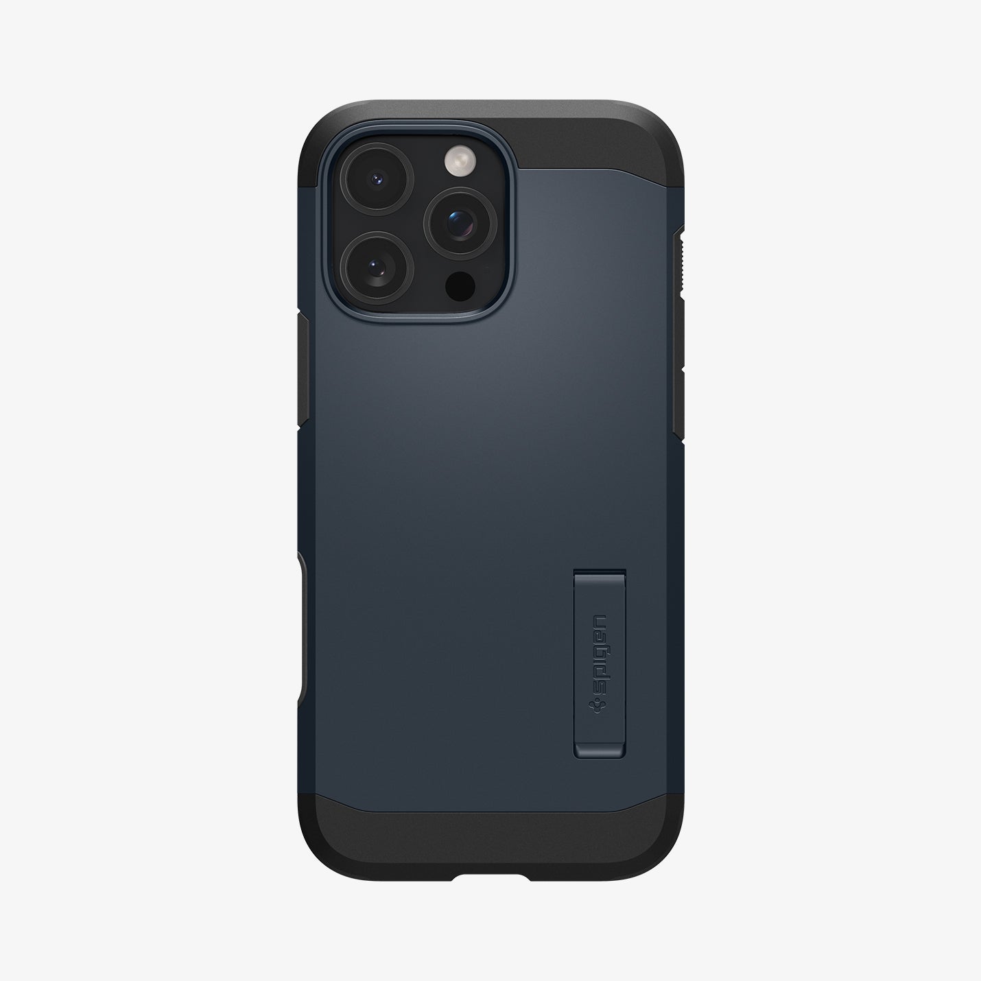 ACS08511 - iPhone 16 Pro Case Tough Armor T AI (MagFit) in Metal Slate showing the back