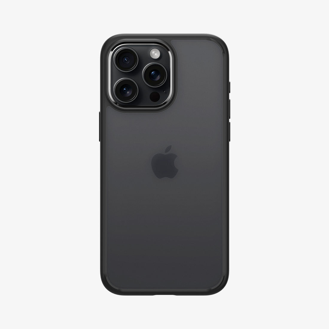 ACS06568 - iPhone 15 Pro Max Case Ultra Hybrid in frost black showing the back