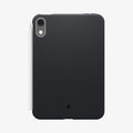 ACS12396 - iPad Mini 8 Nano Pop in Black Sesame showing the back of an iPad mini case with a camera cutout and Apple Pencil attached to the side