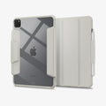 ACS07024 - iPad Pro 11-inch Case Air Skin Pro in Gray showing the back and front