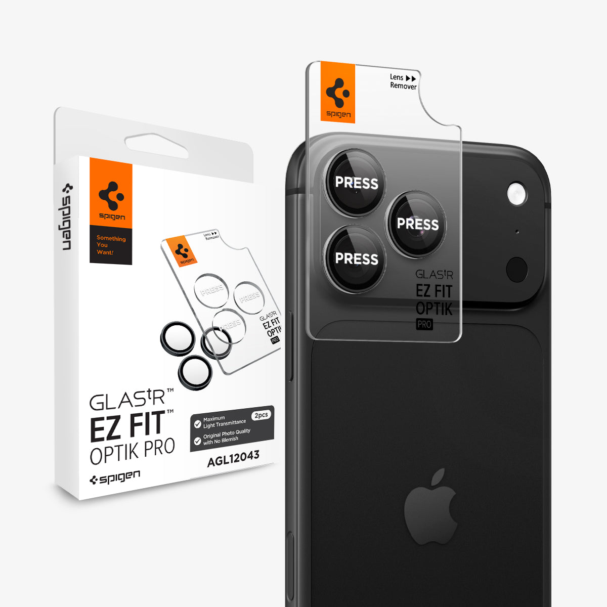 iPhone 18 Series Optik Pro EZ Fit Lens Protector – Spigen Inc