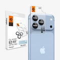 AGL12045 - iPhone 18 Pro Max / iPhone 18 Pro Optik Pro EZ Fit Lens Protector in Glacier showing a camera lens protector with an alignment tray and retail packaging.