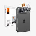 AGL12011 - iPhone Duo Optik Pro EZ Fit Lens Protector in Night Sky showing the EZ Fit Optik Pro lens protectors with installation trays and product packaging