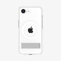 ACS09148 - iPhone 16e Case Ultra Hybrid S (MagFit) in Clear White showing the back