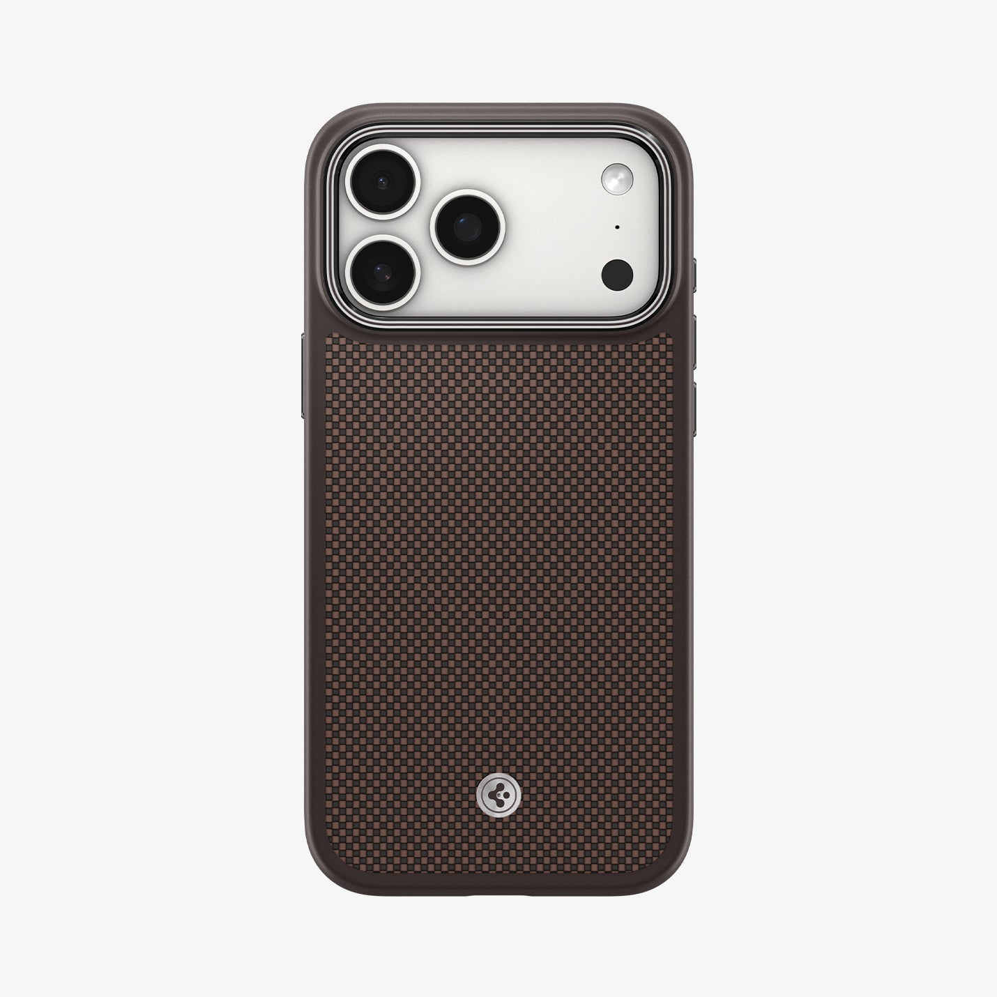 ACS09641 - iPhone 17 Pro Urban Fit T (MagFit) in Mocha Brown showing the back