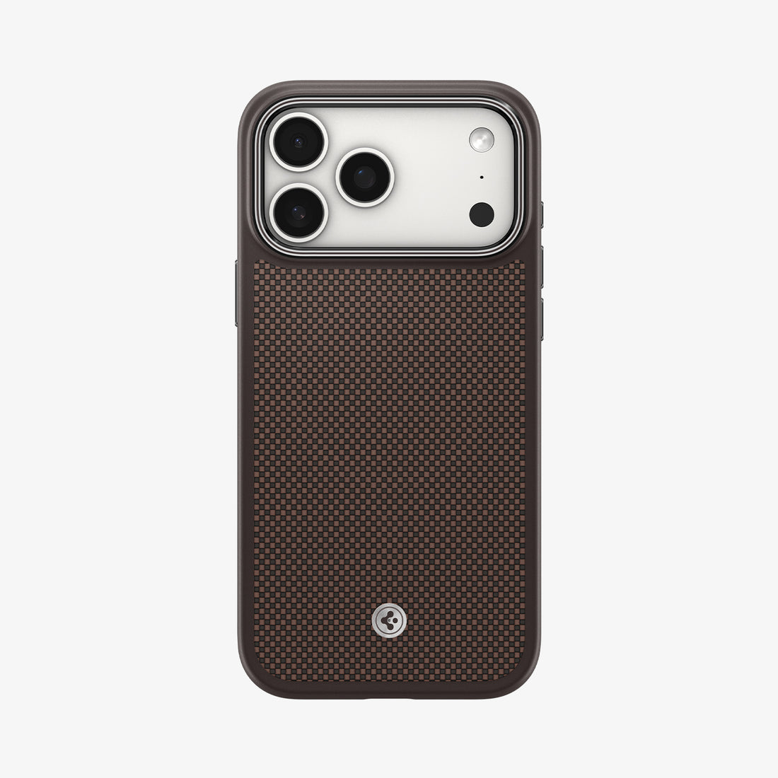 ACS09609 - iPhone 17 Pro Max Urban Fit T (MagFit) in Mocha Brown showing the back