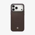 ACS09609 - iPhone 17 Pro Max Urban Fit T (MagFit) in Mocha Brown showing the back