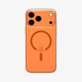 ACS11107CA - iPhone 18 Pro Max / iPhone 17 Pro Max Ultra Hybrid (MagFit) in Clear Orange showing the back