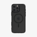 ACS08514 - iPhone 16 Pro Case Ultra Hybrid T (MagFit) in Frost Black showing the back
