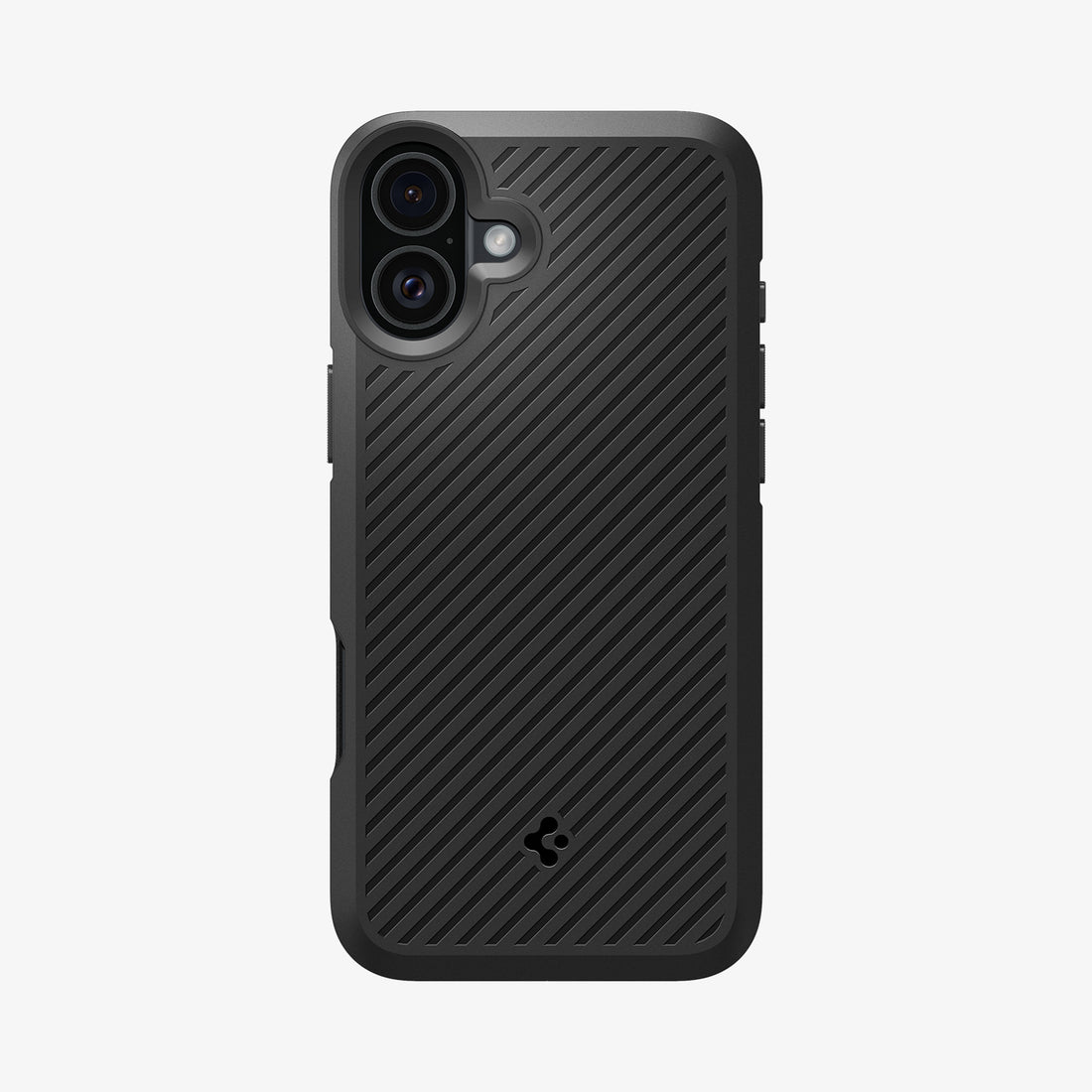 ACS08220 - iPhone 16 Case Core Armor in Matte Black showing the back