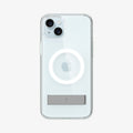 ACS06665 - iPhone 15 Plus Case Ultra Hybrid S (MagFit) in crystal clear showing the back