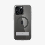 ACS06723 - iPhone 15 Pro Case Ultra Hybrid S (MagFit) in graphite showing the back