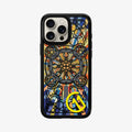 ACS09228 - iPhone 16 Pro Case c11 Series Magnolia Edition (MagFit + Camera Control) showing the back