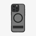 ACS08379 - iPhone 16 Pro Case Ultra Hybrid S (MagFit) in Frost Black showing the back