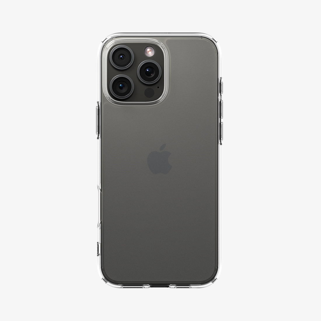 ACS08122 - iPhone 16 Pro Case Ultra Hybrid in Frost Clear showing the back