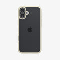 ACS08073 - iPhone 16 Plus Case Ultra Hybrid in Mute Beige showing the back