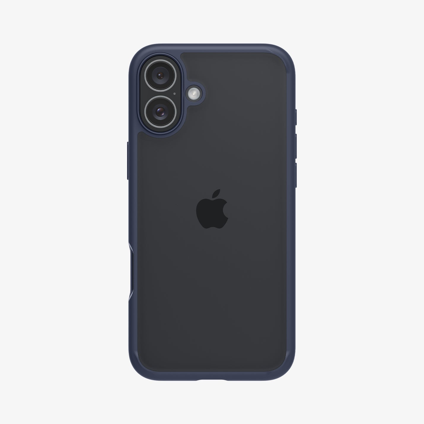 ACS08202 - iPhone 16 Case Ultra Hybrid in Navy Blue showing the back