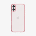 ACS08198 - iPhone 16 Case Ultra Hybrid in Rose Crystal showing the back