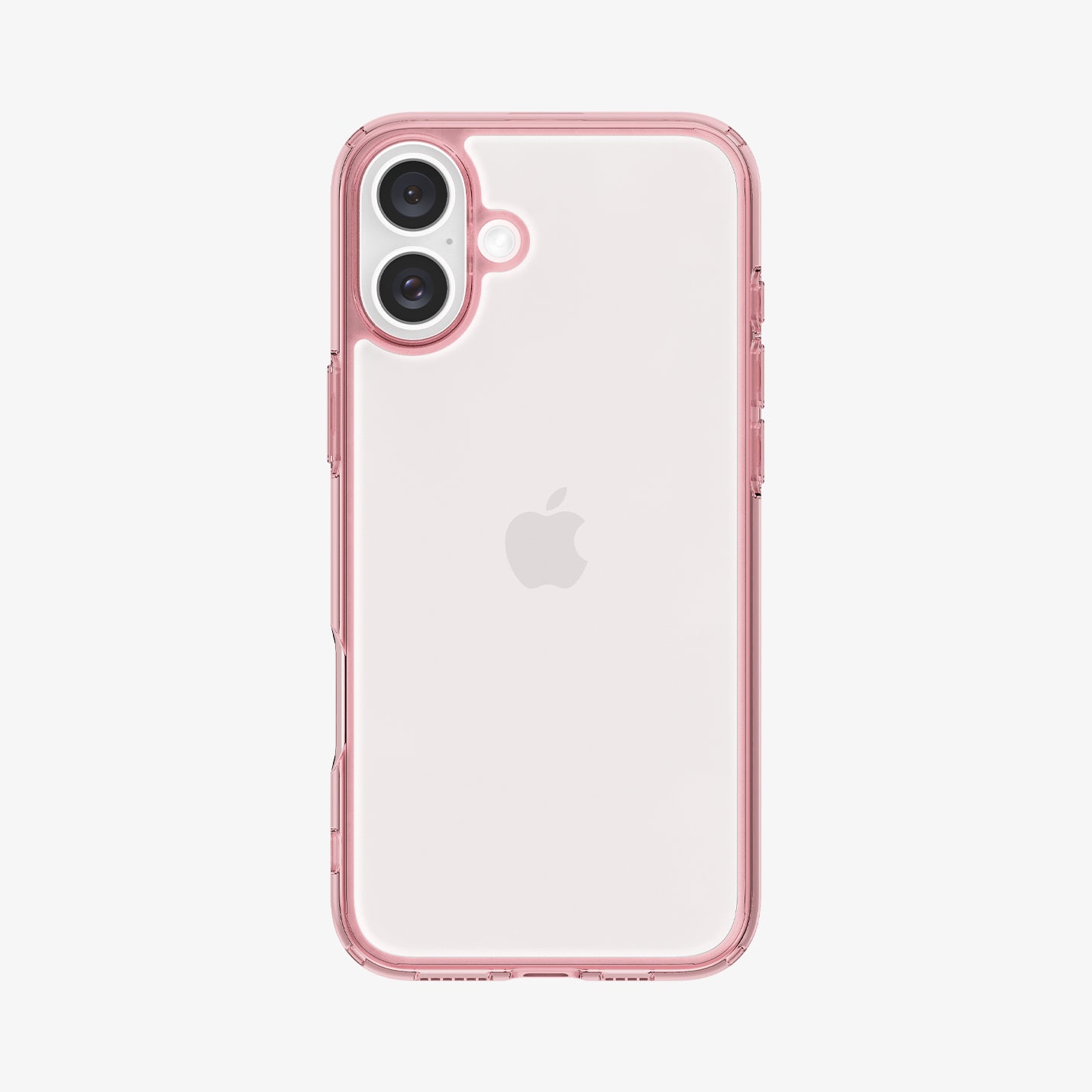 ACS08198 - iPhone 16 Case Ultra Hybrid in Rose Crystal showing the back