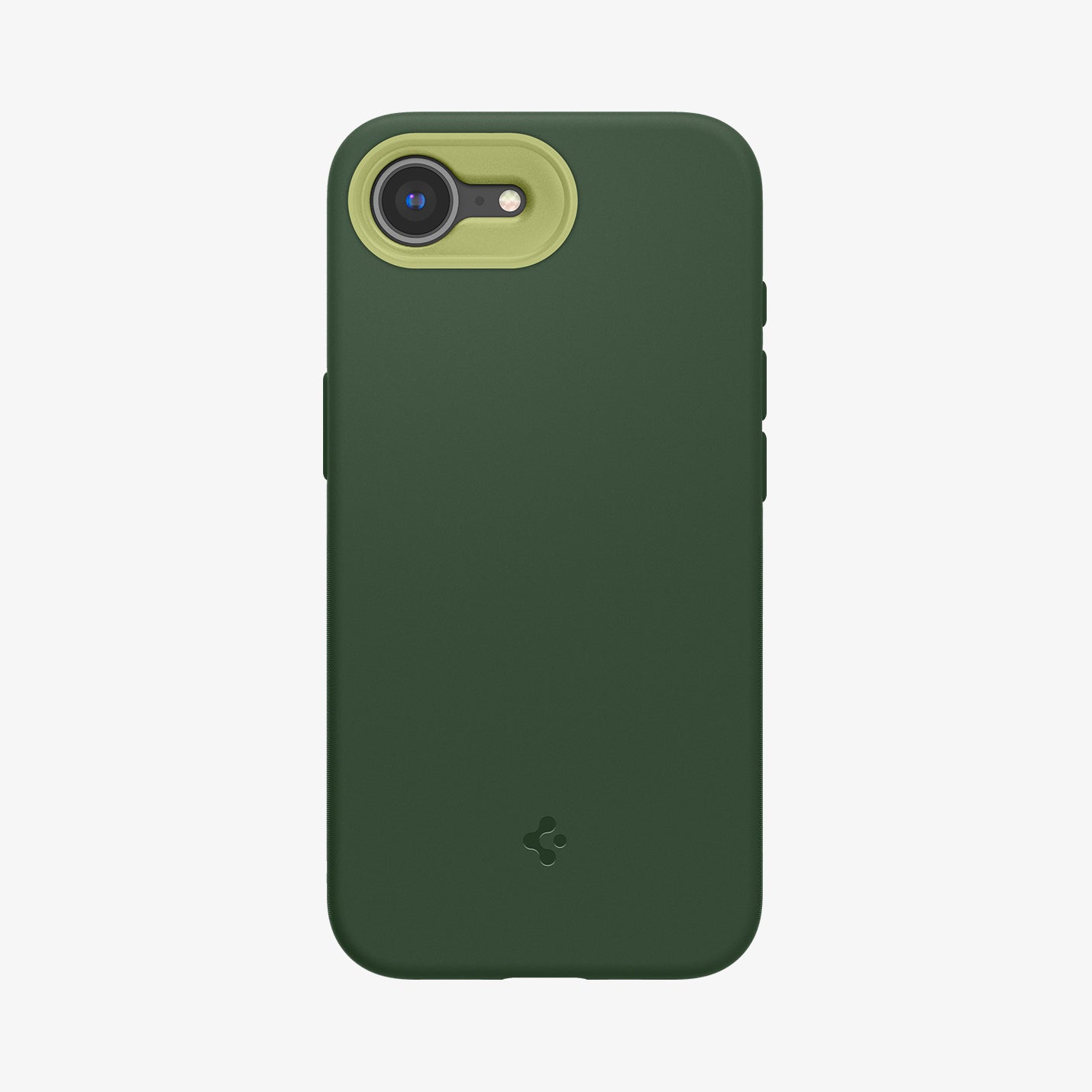 ACS09157 - iPhone 16e Case Nano Pop (MagFit) in Avo Green showing the back