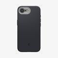 ACS09155 - iPhone 17e Case Nano Pop (MagFit) in Black Sesame showing the back