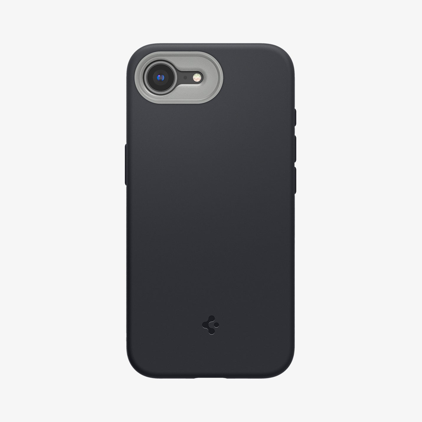 ACS09155 - iPhone 17e Case Nano Pop (MagFit) in Black Sesame showing the back