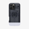 ACS08152 - iPhone 16 Pro Case Classic C1 (MagFit) in Graphite showing the back