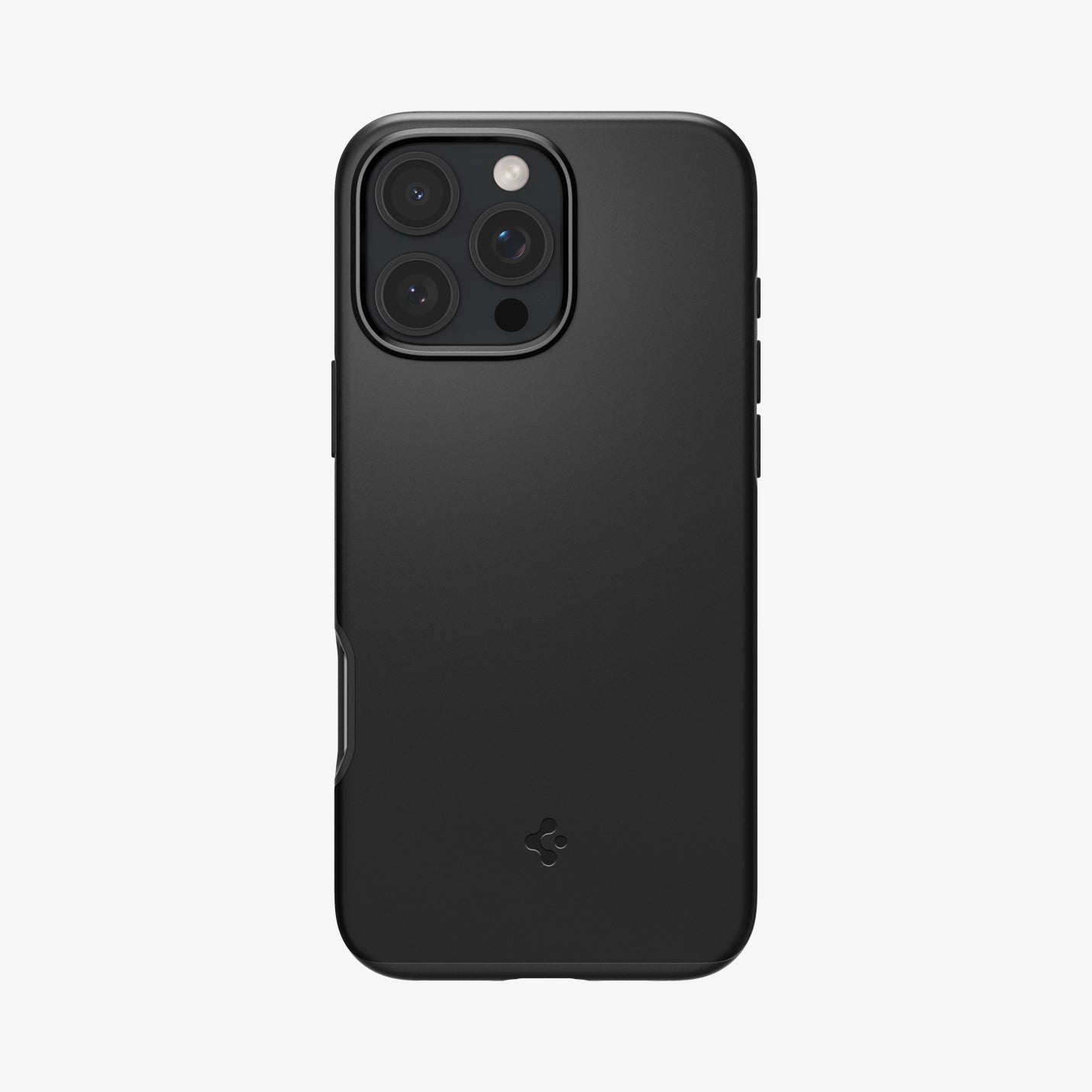 ACS08106 - iPhone 16 Pro Case Thin Fit (MagFit) in Black showing the back