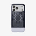 ACS09907 - iPhone 17 Pro Max Case Classic C1 (MagFit) in graphite showing the back
