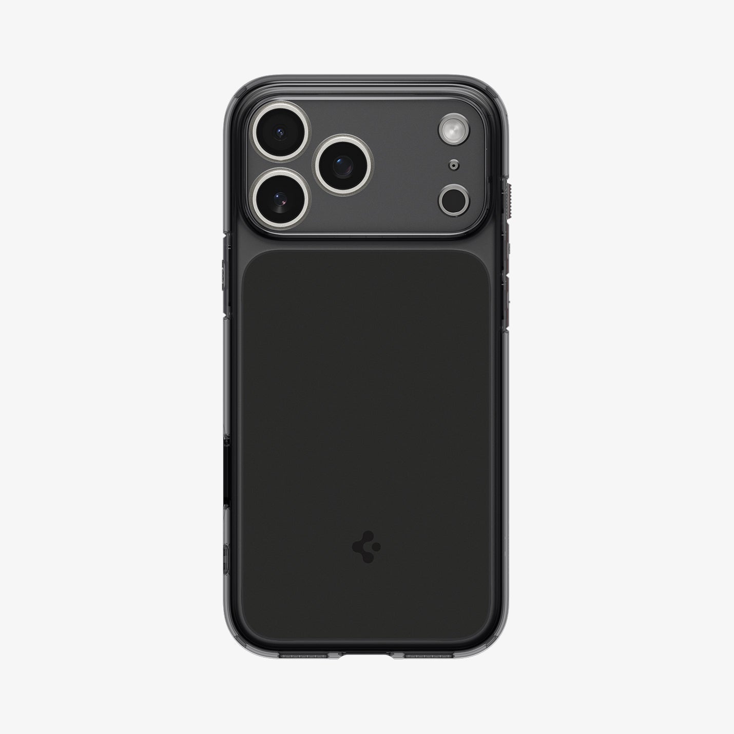 ACS10047 - iPhone 17 Pro Max Ultra Hybrid T (MagFit) in Matte Black showing the back