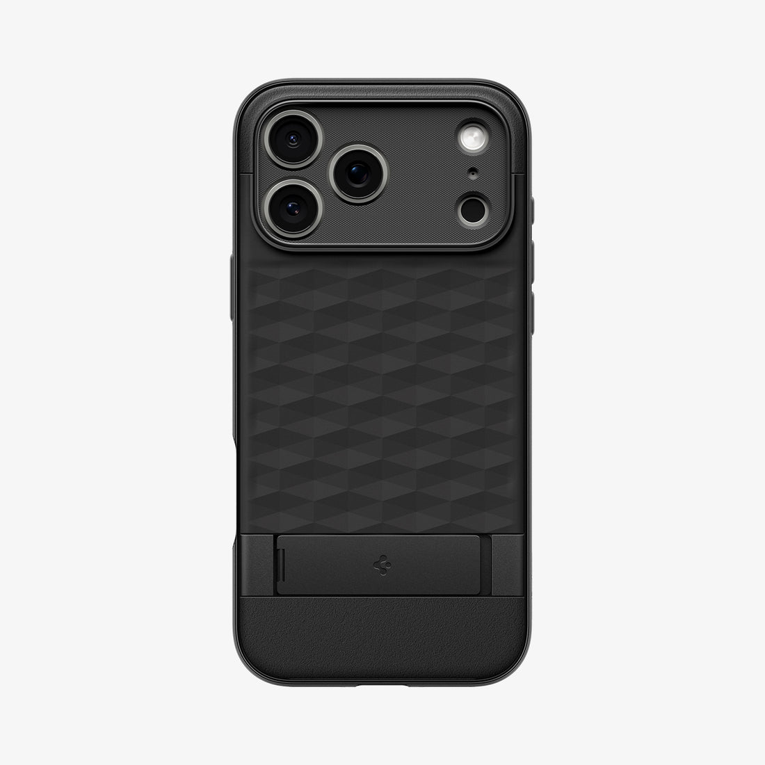 ACS09911CB - iPhone 18 Pro Max / iPhone 17 Pro Max Parallax S (Mag Fit) in Matte Black showing the back