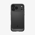 ACS09940CC - iPhone 18 Pro / iPhone 17 Pro Rugged Armor (MagFit) in Matte Black showing the back