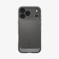 ACS09941CA - iPhone 18 Pro / iPhone 17 Pro Rugged Armor (MagFit) in Gray showing the back
