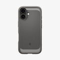 ACS09976 - iPhone 17 Rugged Armor (MagFit) in Gray showing the back