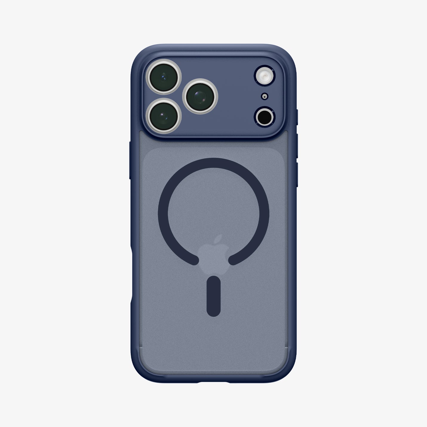 ACS11911 - iPhone 18 Pro Max / iPhone 17 Pro Max Ultra Hybrid (MagFit) in Frost Deep Blue showing the back