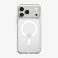ACS11925 - iPhone 18 Pro / iPhone 17 Pro Crystal Flex (Mag Fit) showing a clear case with a built-in magnetic ring and full camera area coverage.