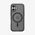 ACS10085 - iPhone 17 Ultra Hybrid (MagFit) in Frost Black showing the back