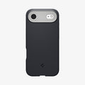 ACS09933 - iPhone 17 Air Case Nano Pop (MagFit) in black sesame showing the back