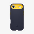 ACS09931 - iPhone 17 Air Case Nano Pop (MagFit) in blueberry navy showing the back