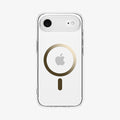ACS10053 - iPhone 17 Air Ultra Hybrid (MagFit) in Clear Gold showing the back