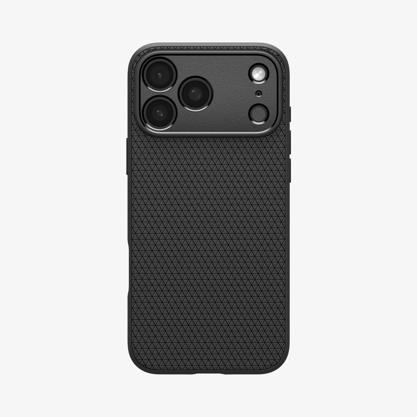 ACS09942 - iPhone 17 Pro Liquid Air in Matte Black showing the back