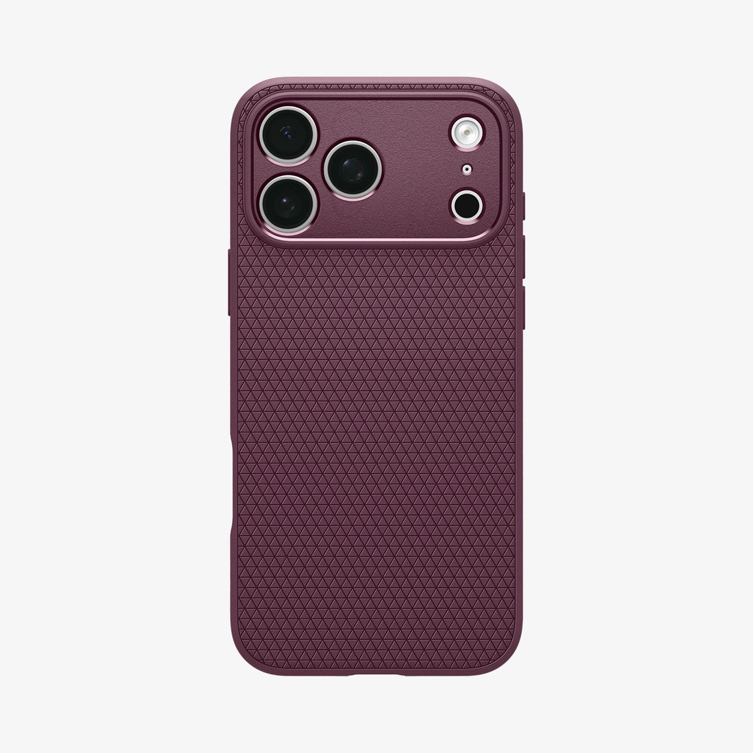 ACS12334 - iPhone 18 Pro Max / iPhone 17 Pro Max Liquid Air in Dark Cherry showing the back