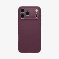 ACS12334 - iPhone 18 Pro Max / iPhone 17 Pro Max Liquid Air in Dark Cherry showing the back