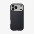 ACS09915 - iPhone 17 Pro Max Case Nano Pop (MagFit) in black sesame showing the back