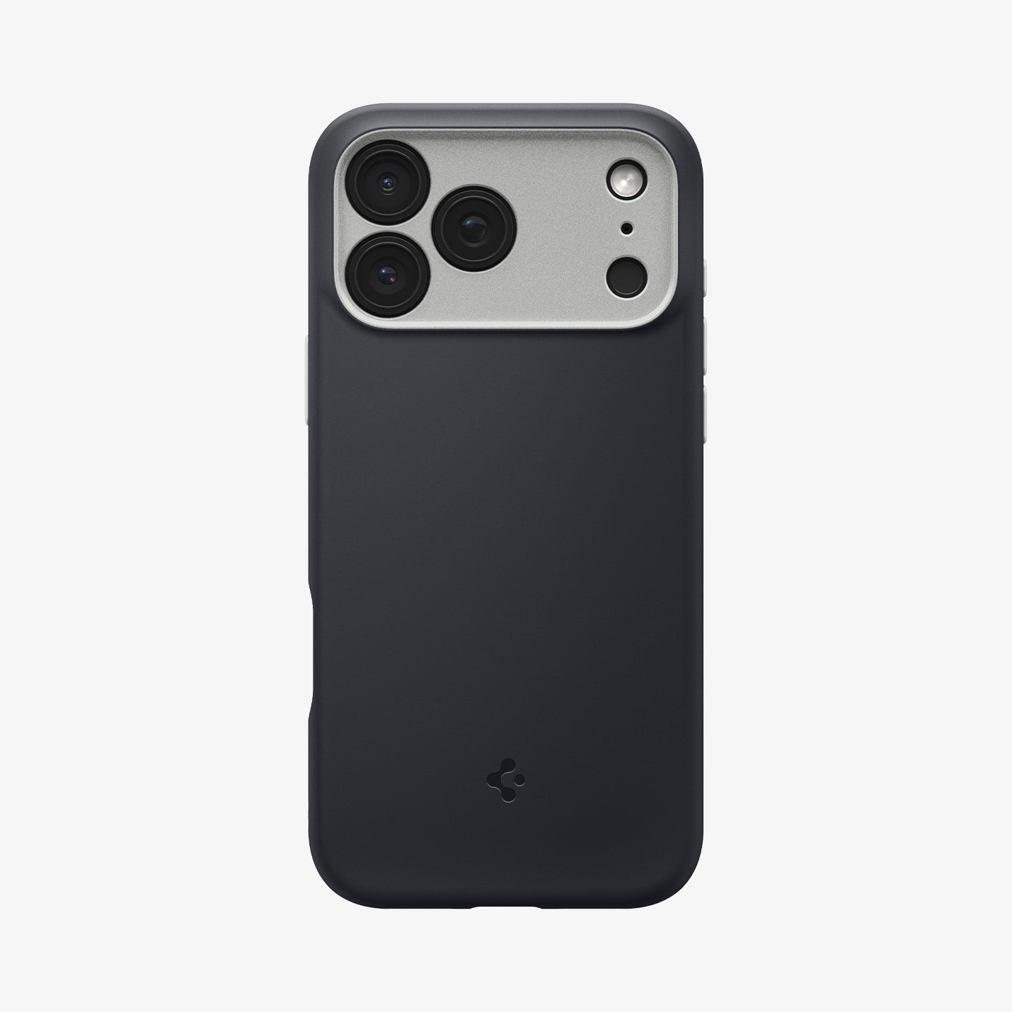 ACS09968 - iPhone 17 Pro Case Nano Pop (MagFit) in black sesame showing the back