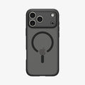 ACS10069 - iPhone 17 Pro Ultra Hybrid (MagFit) in Frost Black showing the back